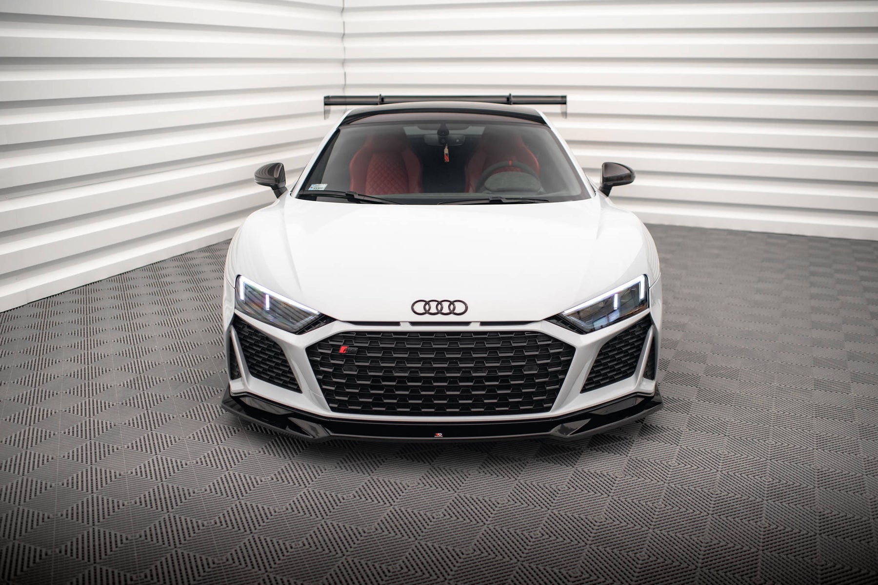 FRONT SPLITTER V.3 AUDI R8 MK2 FACELIFT – Maxton Design USA