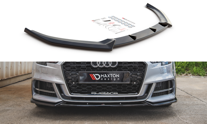 FRONT SPLITTER V.3 AUDI S3 / A3 S-LINE 8V FACELIFT