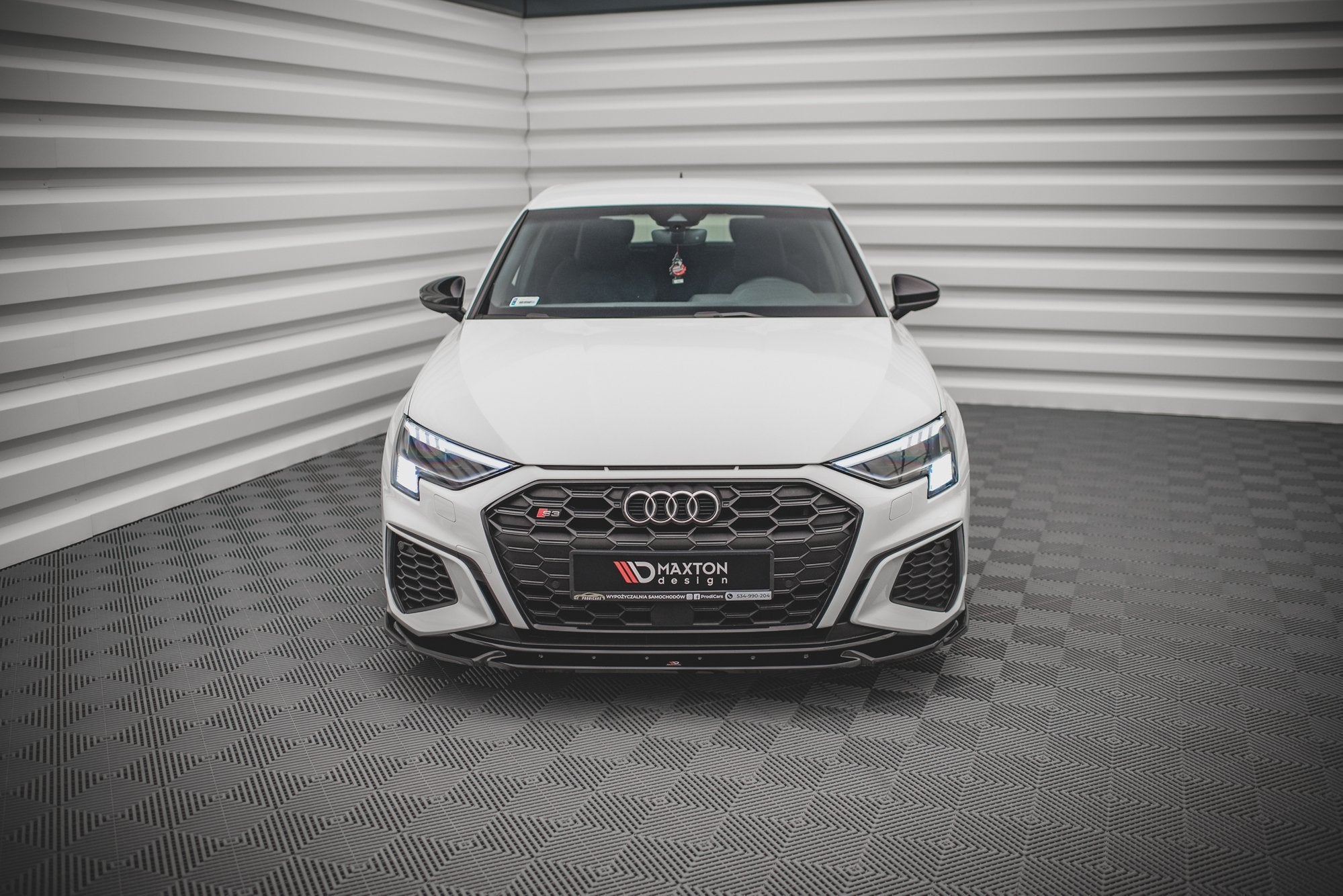 FRONT SPLITTER V.3 AUDI S3 / A3 S-LINE 8Y – Maxton Design USA