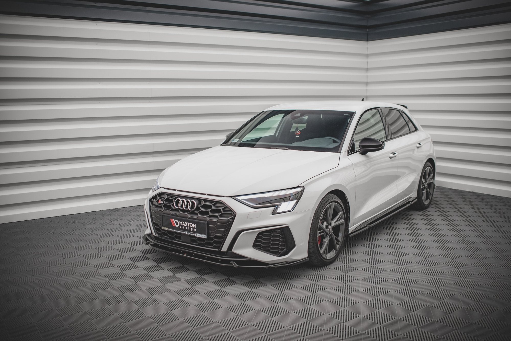 FRONT SPLITTER V.3 AUDI S3 / A3 S-LINE 8Y – Maxton Design USA