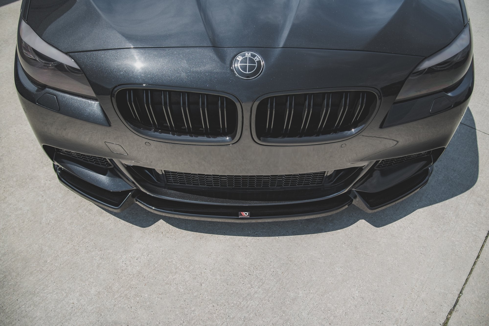 FRONT SPLITTER V.3 SUITABLE FOR BMW 5 F10/F11 M-PACK – Maxton