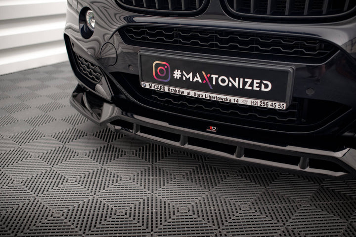 FRONT SPLITTER V.3 BMW X6 M-PACK F16
