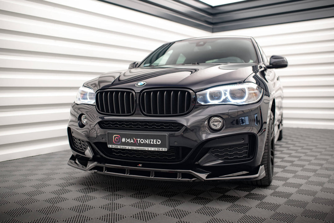 FRONT SPLITTER V.3 BMW X6 M-PACK F16