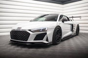 FRONT SPLITTER V.3 + FLAPS AUDI R8 MK2 FACELIFT