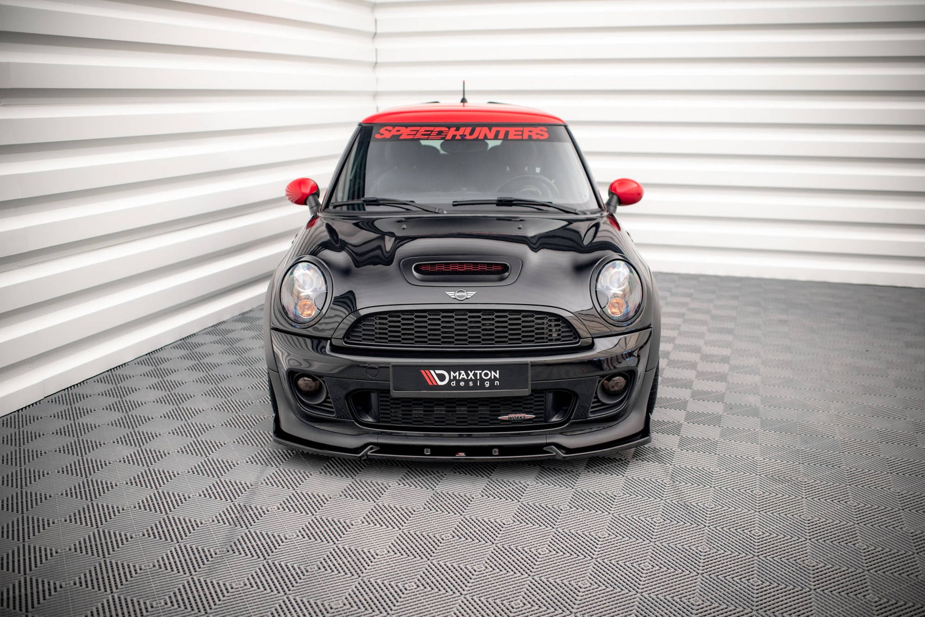 FRONT SPLITTER V.3 MINI COOPER JOHN COOPER WORKS R56 – Maxton Design USA