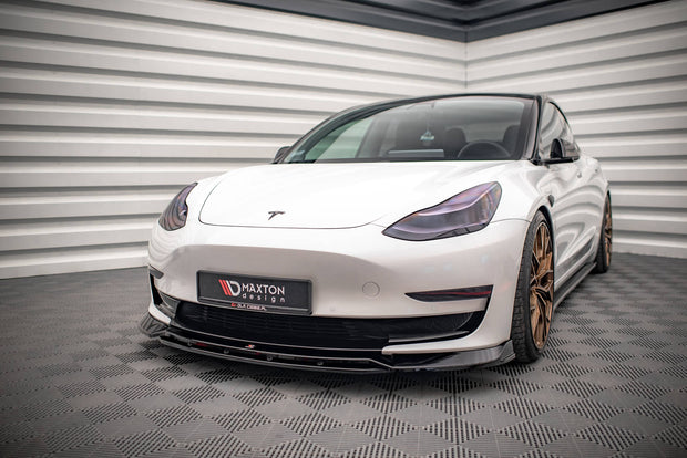 FRONT SPLITTER V.3 TESLA MODEL 3