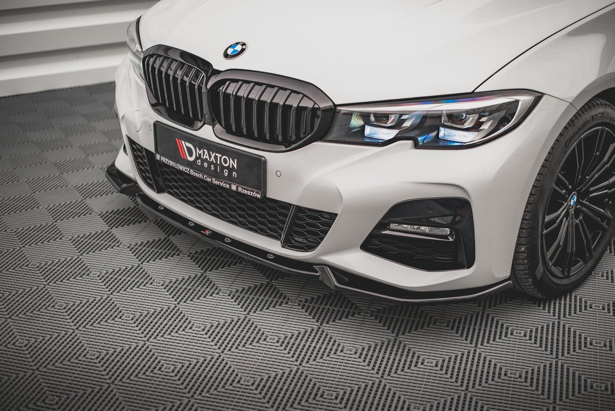 FRONT SPLITTER V.4 BMW 3 G20 / G21 M-PACK – Maxton Design USA