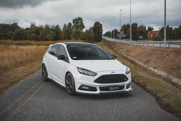 FRONT SPLITTER V.4 FORD FOCUS ST MK3 FACELIFT