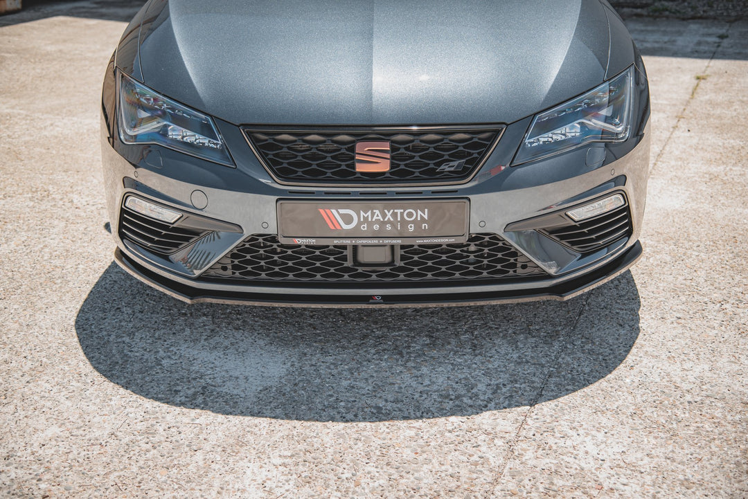 FRONT SPLITTER V.4 SEAT LEON CUPRA / FR MK3 FL