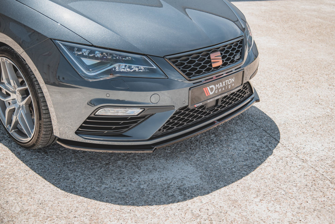 FRONT SPLITTER V.4 SEAT LEON CUPRA / FR MK3 FL
