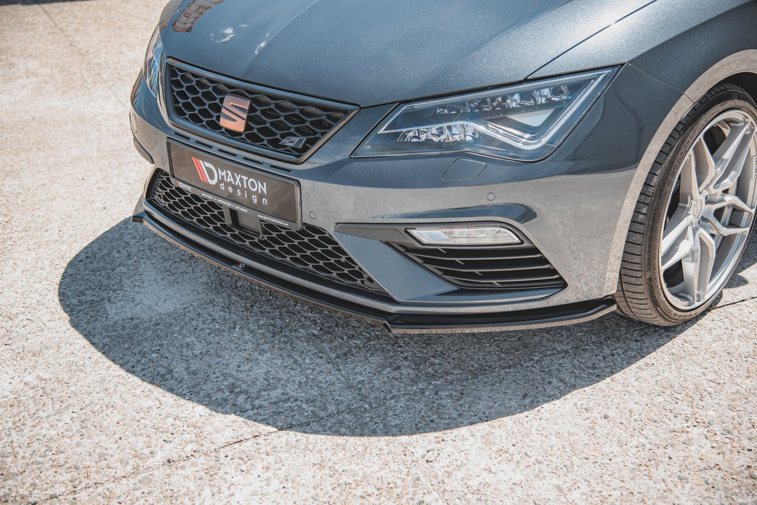 FRONT SPLITTER V.4 SEAT LEON CUPRA / FR MK3 FL
