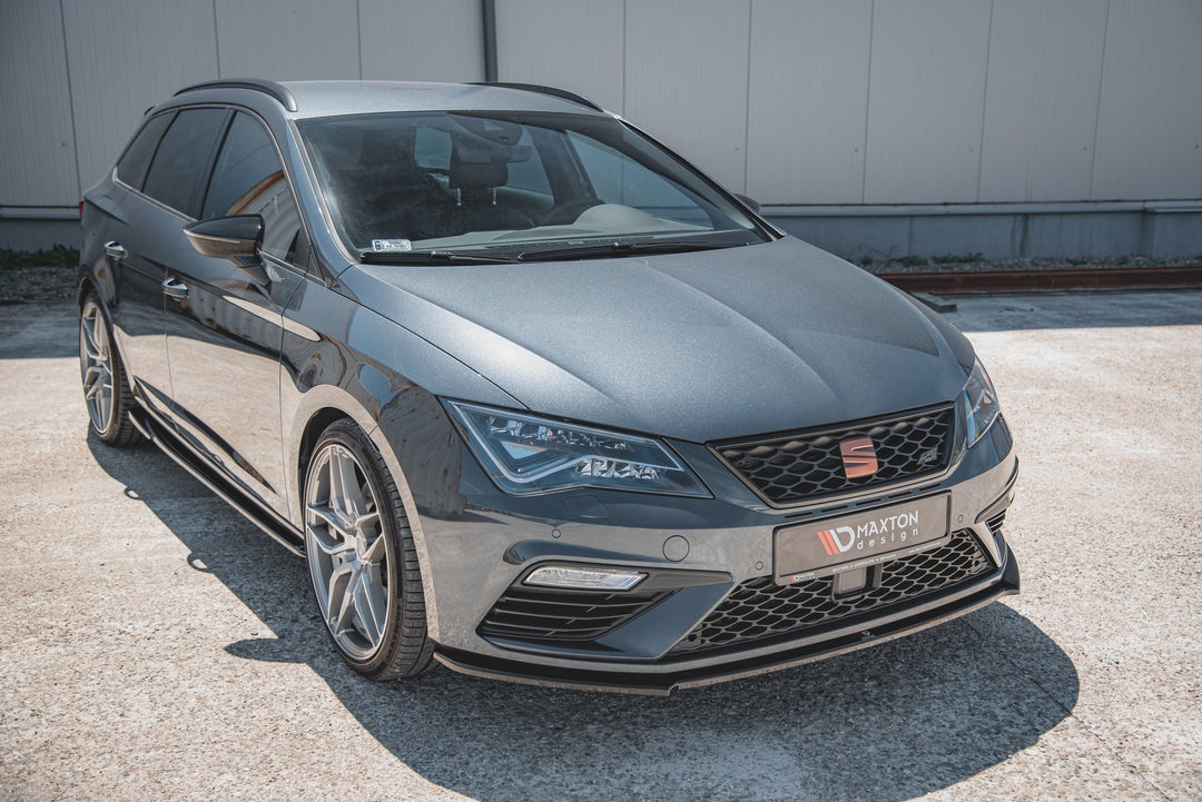 FRONT SPLITTER V.4 SEAT LEON CUPRA / FR MK3 FL