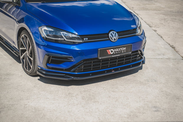 FRONT SPLITTER V.9 VW GOLF 7 R FACELIFT