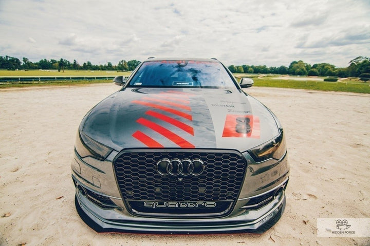 HYBRID FRONT SPLITTER AUDI S6 / A6 S-LINE C7