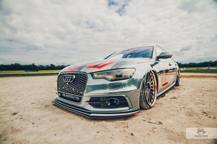HYBRID FRONT SPLITTER AUDI S6 / A6 S-LINE C7