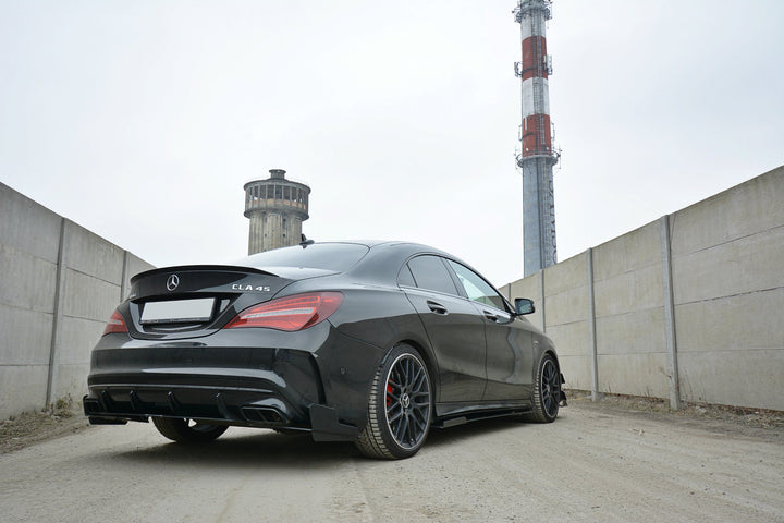 RACING REAR SIDE SPLITTERS MERCEDES CLA A45 AMG C117 FACELIFT