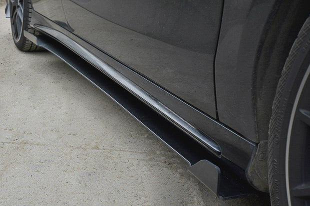 RACING SIDE SKIRTS DIFFUSERS V.1 MERCEDES CLA A45 AMG C117 FACELIFT