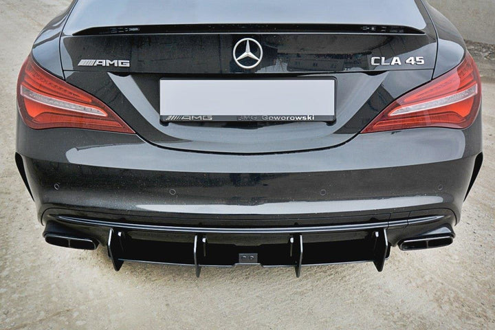 REAR DIFFUSER V.2 MERCEDES CLA A45 AMG C117 FACELIFT