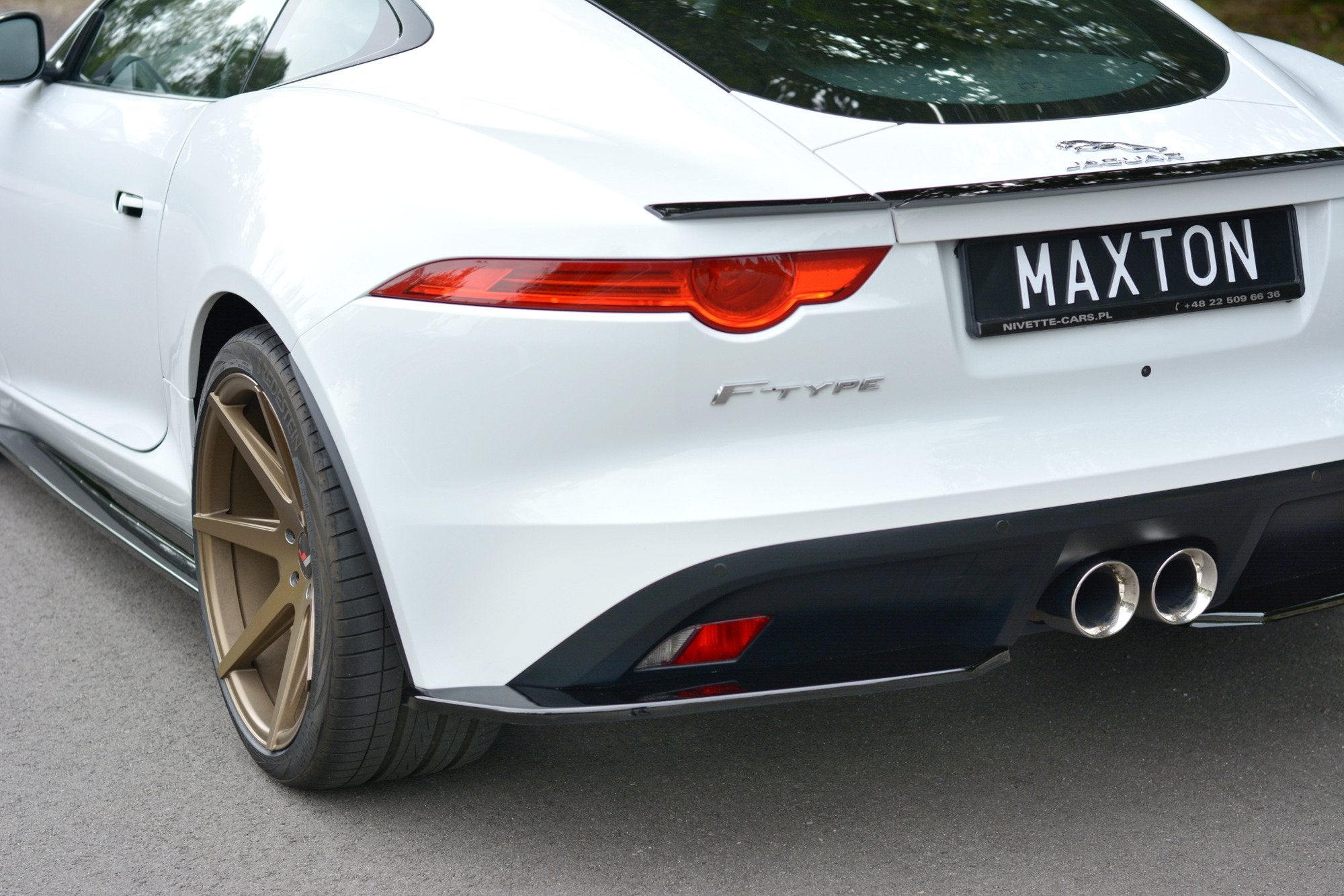 REAR SIDE SPLITTERS JAGUAR F-TYPE – Maxton Design USA