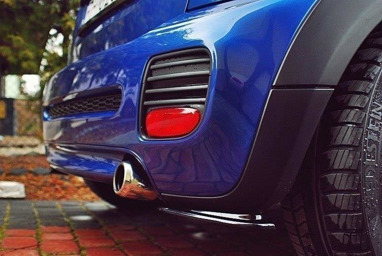 Mini R53 Rear Splitter Options REAR SIDE SPLITTERS MINI COOPER R56 JCW – Maxton Design USA
