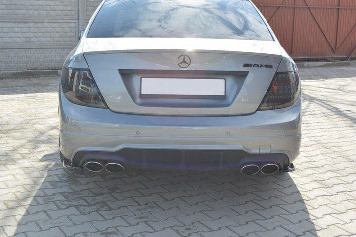 REAR SIDE SPLITTERS MERCEDES C W204 63AMG/AMG-LINE