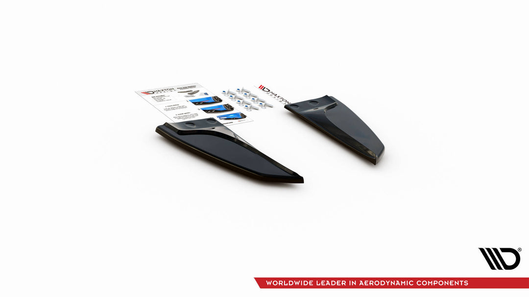 REAR SIDE SPLITTERS TESLA MODEL S FACELIFT