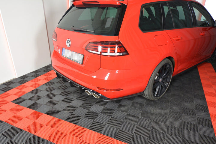 REAR SIDE SPLITTERS V.1 VW GOLF 7 SportWagen FACELIFT