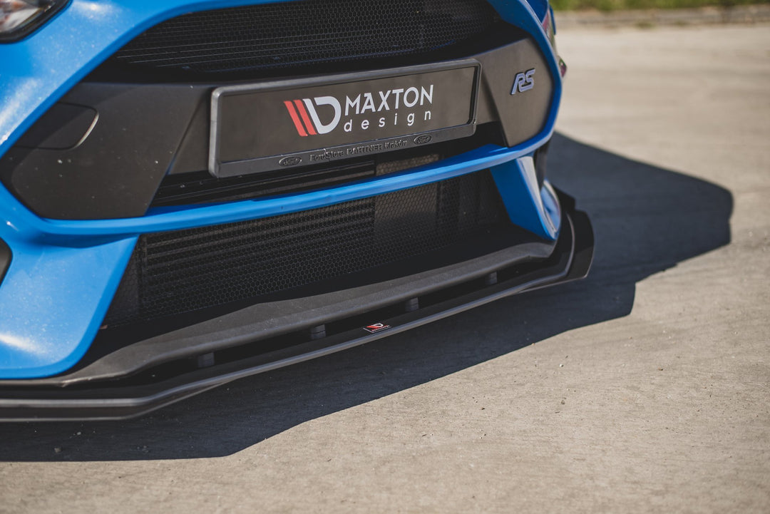 RACING DURABILITY FRONT SPLITTER + FLAPS FORD FOCUS RS MK3
