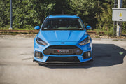 RACING DURABILITY FRONT SPLITTER + FLAPS FORD FOCUS RS MK3