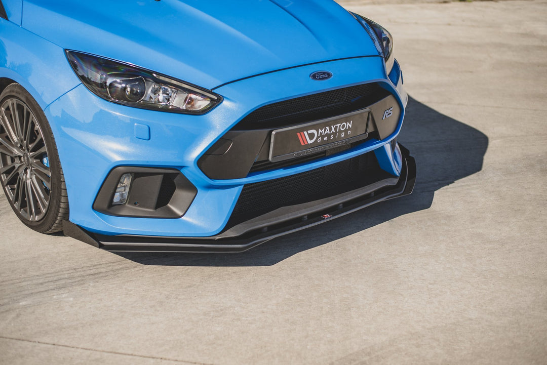 RACING DURABILITY FRONT SPLITTER + FLAPS FORD FOCUS RS MK3