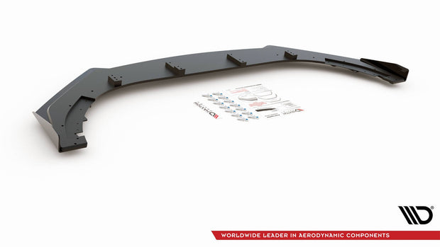 RACING DURABILITY FRONT SPLITTER V.3 + FLAPS VOLKSWAGEN GOLF GTI MK6