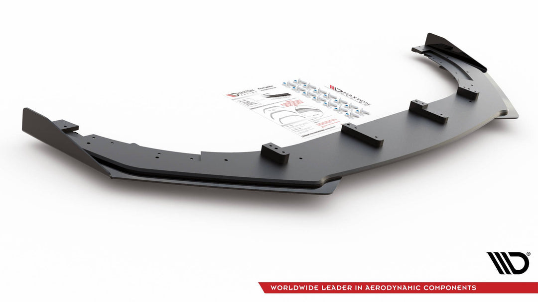 RACING DURABILITY FRONT SPLITTER V.3 + FLAPS VOLKSWAGEN GOLF GTI MK6