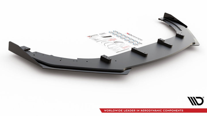RACING DURABILITY FRONT SPLITTER V.3 + FLAPS VOLKSWAGEN GOLF GTI MK6