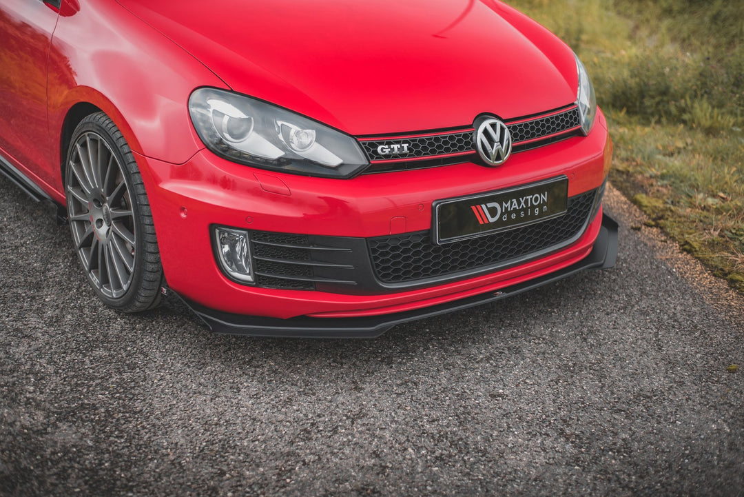 RACING DURABILITY FRONT SPLITTER V.3 + FLAPS VOLKSWAGEN GOLF GTI MK6