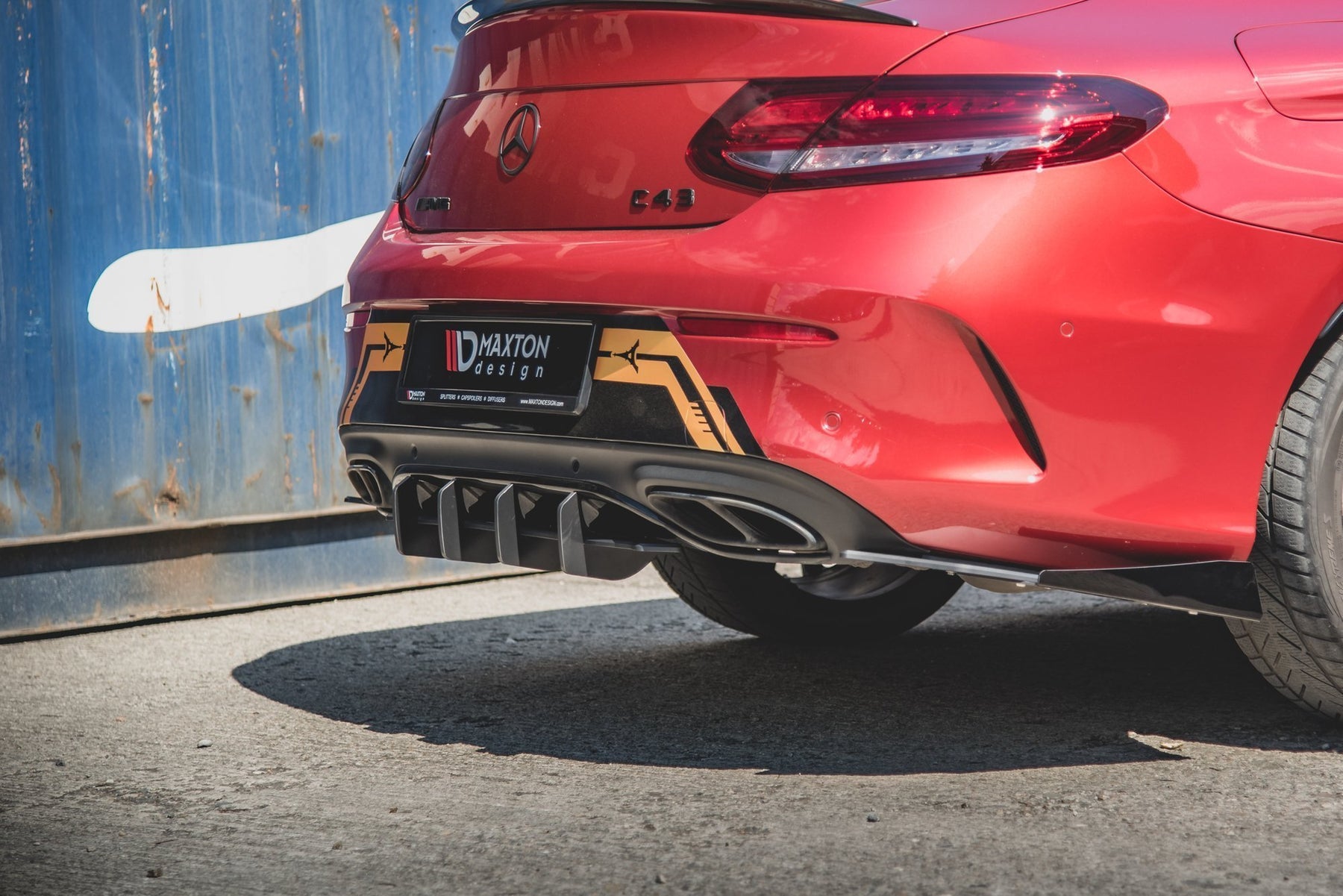 RACING DURABILITY REAR DIFFUSER MERCEDES-AMG C43 COUPE C205 – Maxton ...