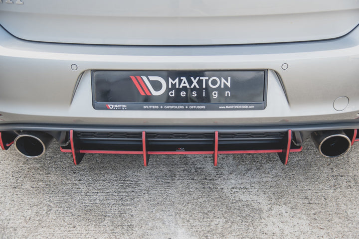 RACING DURABILITY REAR DIFFUSER V.1 VW GOLF 7 GTI