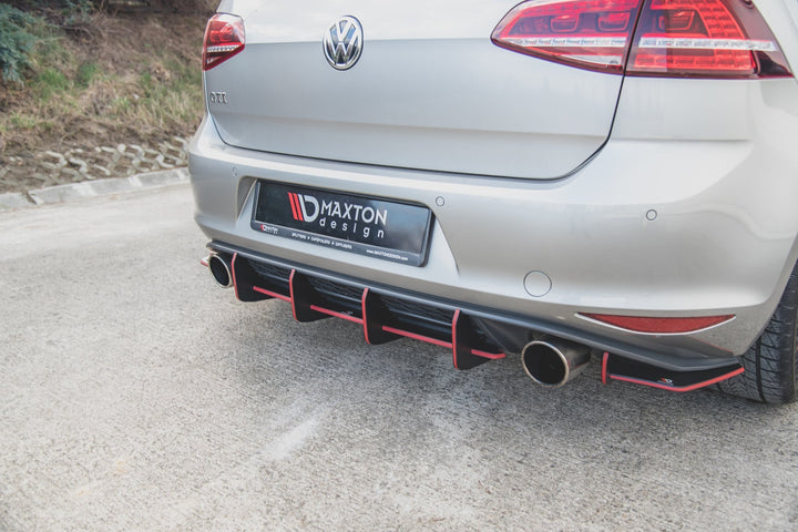 RACING DURABILITY REAR DIFFUSER V.1 VW GOLF 7 GTI