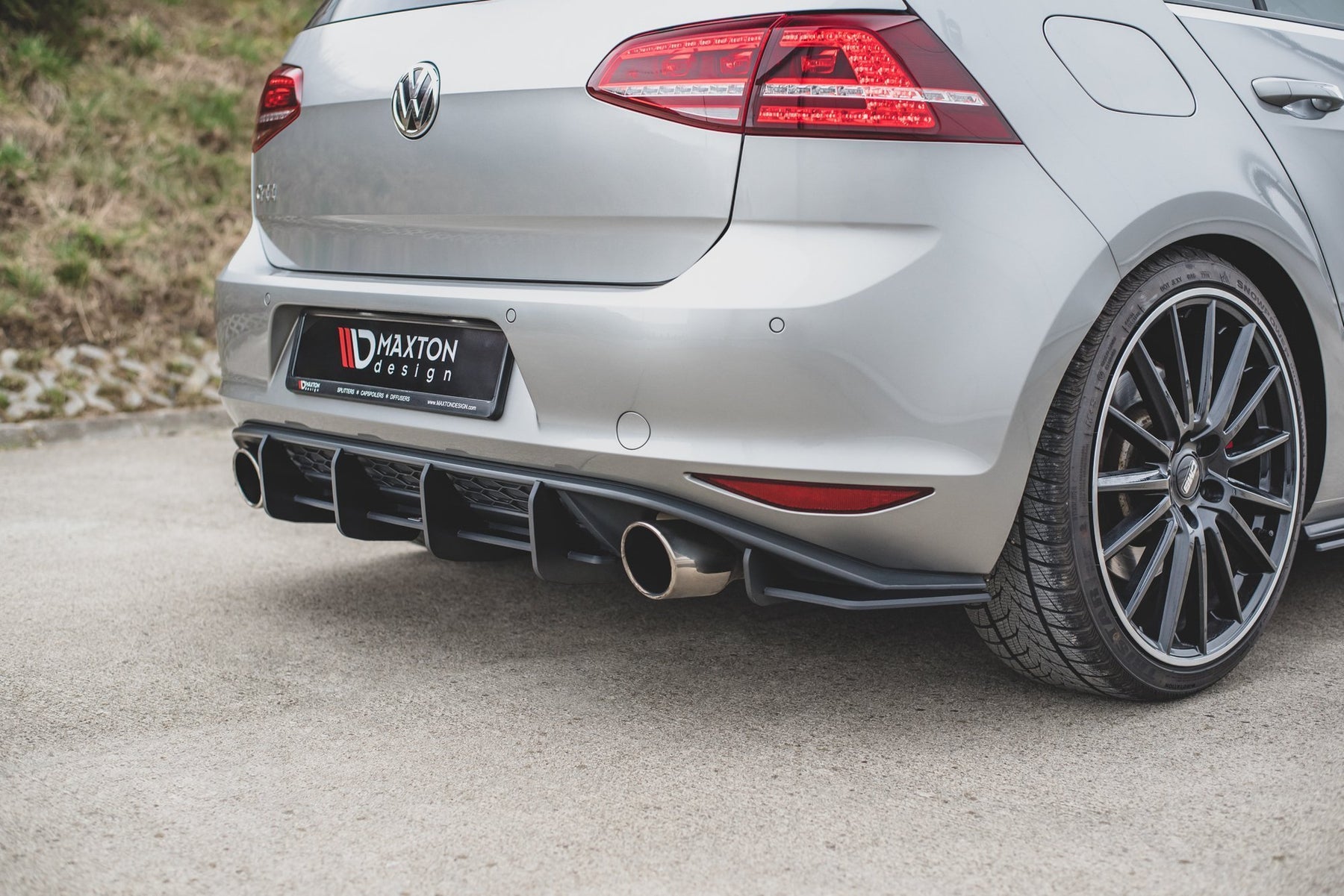 RACING DURABILITY REAR DIFFUSER V.1 VW GOLF 7 GTI – Maxton Design USA