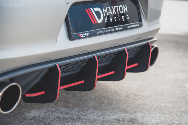 RACING DURABILITY REAR DIFFUSER V.1 VW GOLF 7 GTI
