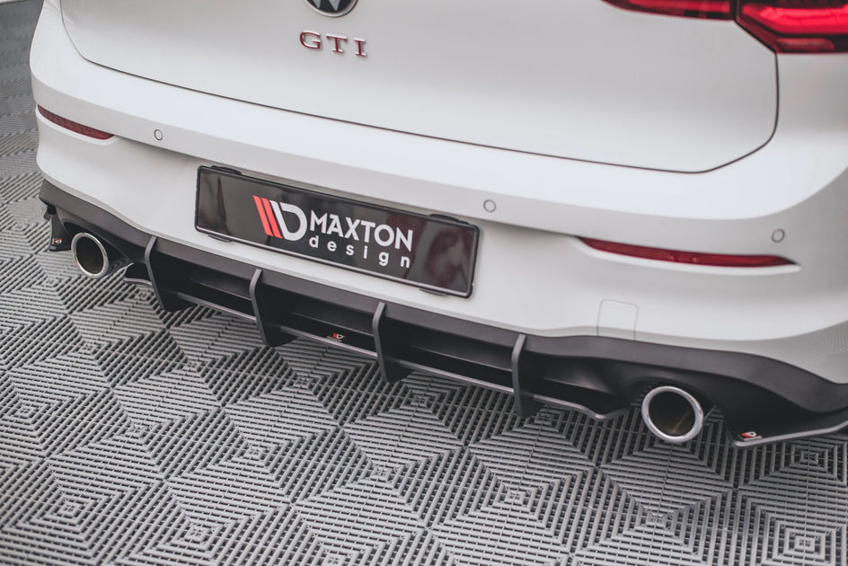 RACING DURABILITY REAR DIFFUSER V.1 VOLKSWAGEN GOLF 8 GTI – Maxton ...