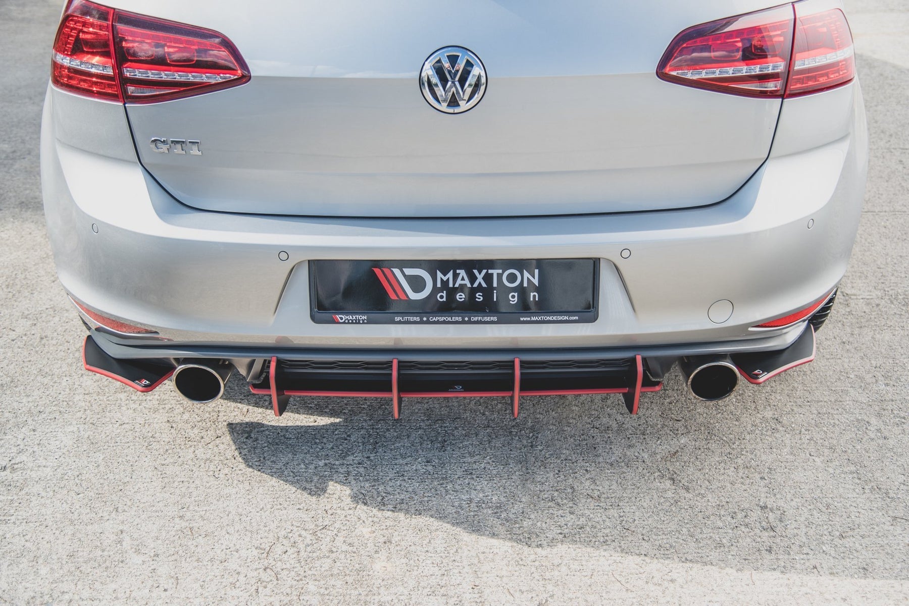 RACING DURABILITY REAR DIFFUSER V.2 VW GOLF 7 GTI – Maxton Design USA