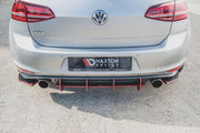 RACING DURABILITY REAR DIFFUSER V.2 VW GOLF 7 GTI