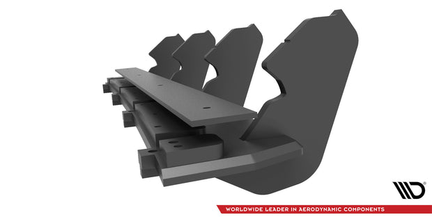 RACING DURABILITY REAR DIFFUSER VW GOLF 7 R FACELIFT