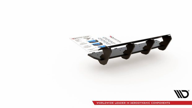 RACING DURABILITY REAR DIFFUSER VW GOLF 7 R FACELIFT