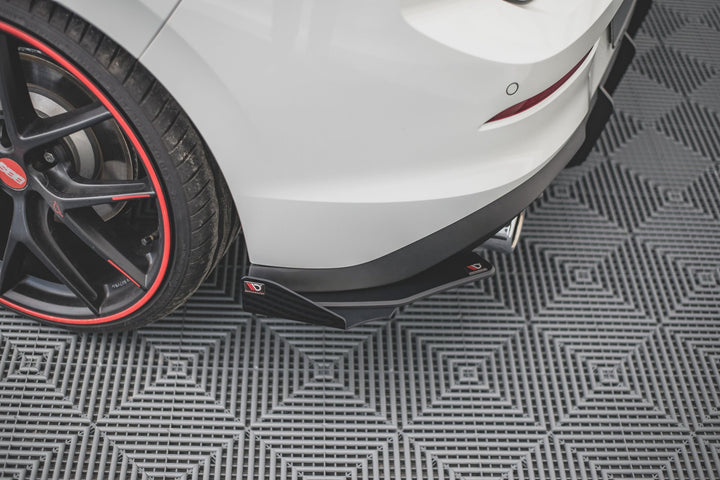 RACING DURABILITY REAR SIDE SPLITTERS + FLAPS VOLKSWAGEN GOLF 8 GTI