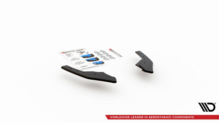 RACING DURABILITY REAR SIDE SPLITTERS VOLKSWAGEN GOLF 8 GTI