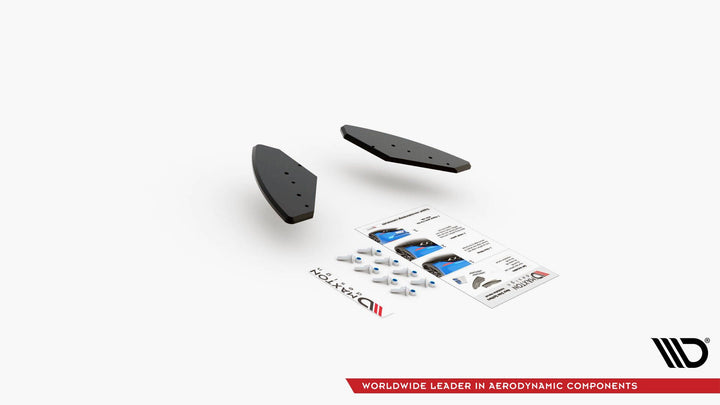 RACING DURABILITY REAR SIDE SPLITTERS VOLKSWAGEN GOLF GTI MK6