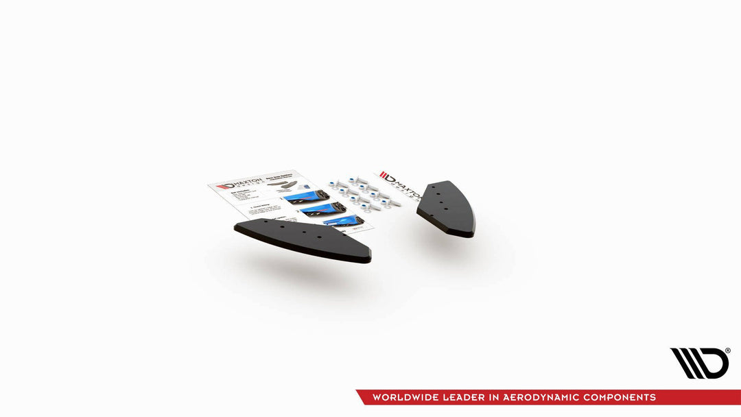 RACING DURABILITY REAR SIDE SPLITTERS VOLKSWAGEN GOLF GTI MK6