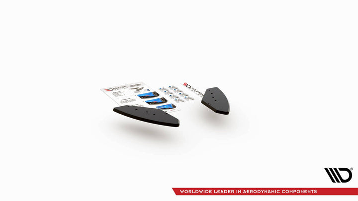 RACING DURABILITY REAR SIDE SPLITTERS VOLKSWAGEN GOLF GTI MK6