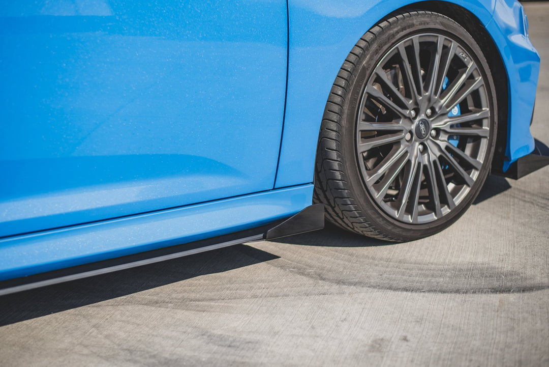 RACING DURABILITY SIDE SKIRTS DIFFUSERS + FLAPS FORD FOCUS RS MK3